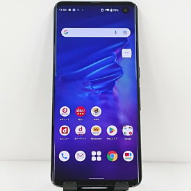 arrows 5G F-51A ドコモ ネイビーブラック 送料無料 本体 c13543 【中古】
