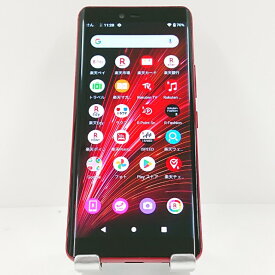 【訳アリ】Rakuten Hand 5G P780 Rakuten クリムゾンレッド 送料無料 本体 c13839 【中古】