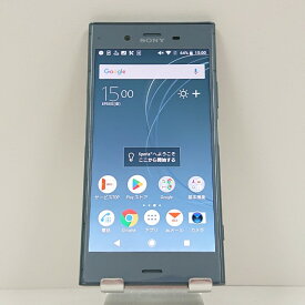 Xperia XZ1 SOV36 au ムーンリットブルー 送料無料 本体 c13893 【中古】