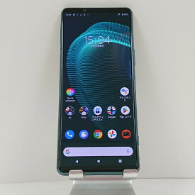 Xperia 5 III SOG05 au グリーン 送料無料 本体 c13895 【中古】