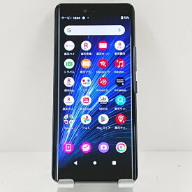 Rakuten Hand 5G P780 Rakuten ブラック 送料無料 本体 c13912 【中古】