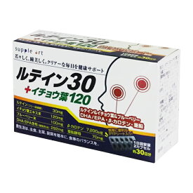 【 ルテイン30+イチョウ葉120 】品番:S405 健康食品 サプリメント イチョウ ルテイン