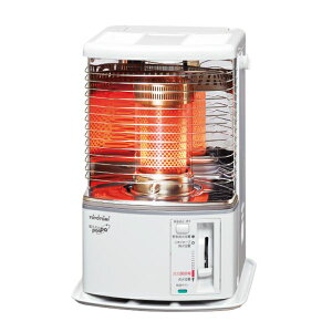 トヨトミ 反射形石油ストーブ シングル燃焼 スリムタイプ RSH2924-W ホワイト