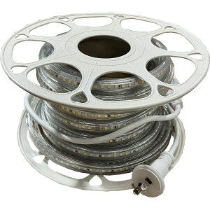 �x�m�q LED ���[�v���C�g ���ʔ��� 10m �d���t �����F 6000K FRL-W10M-W