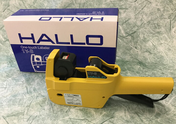 新品未使用】 新盛インダストリーズ ハローワンタッチラベラー 1YS6S 