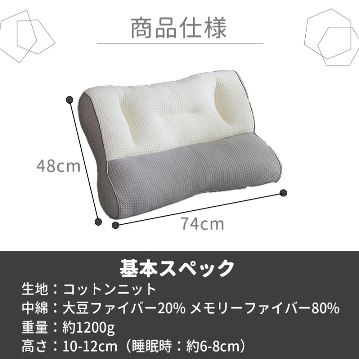 楽天市場】頚椎牽引枕 首 肩こり いびき 快眠 安眠 矯正 頭痛 熟睡 低 