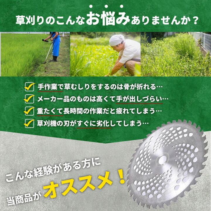 楽天市場】チップソー 255mm 40枚刃 選べる2～15枚セット 替え刃 