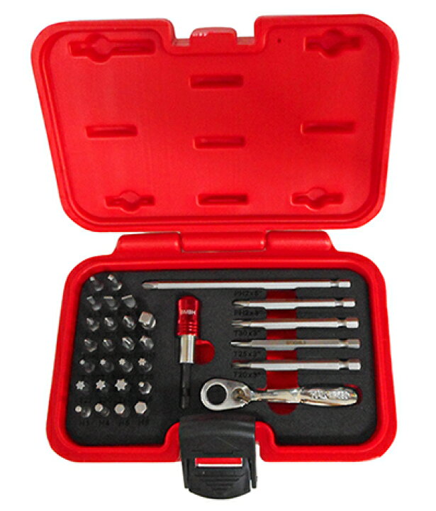 楽天市場】MAC TOOLS マックツールズ 32pc.ラチェッティングビット 
