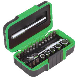 MAC TOOLS }bNc[1/4"DR gbN 23PC}CN@c[ZbgO[J[{bNXSM23MPTG
