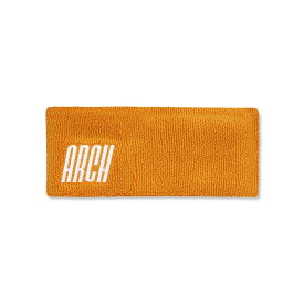 Arch（アーチ）グッズ アクセサリ tilt logo headband【mustard】バスケ ウェア ヘッドバンド 黄