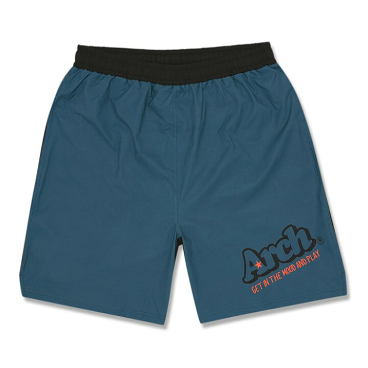 楽天市場】Arch（アーチ）パンツ バスパン two sides shorts【blue 