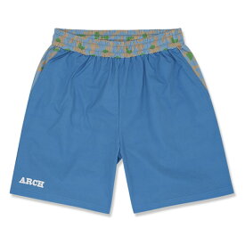 Arch（アーチ）パンツ バスパン geometric shorts【blue】バスケ ウェア