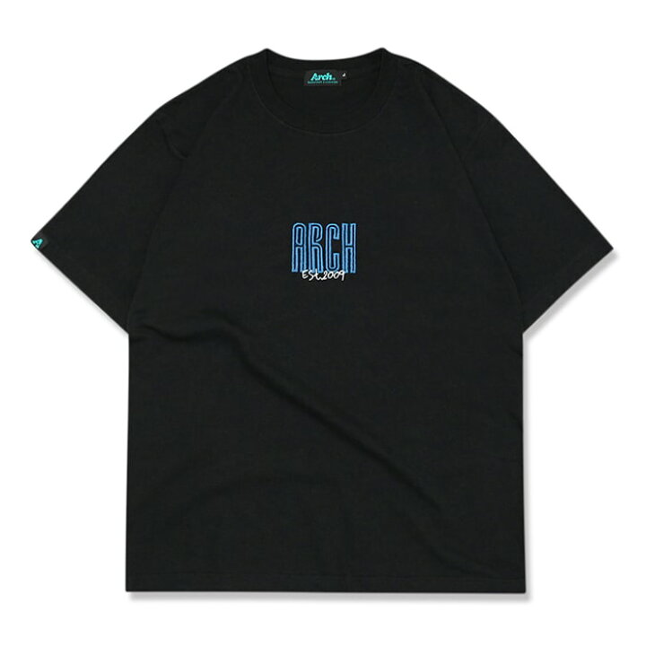 楽天市場】Arch dual logo tee【black】 アーチ バスケ 半袖Tシャツ  