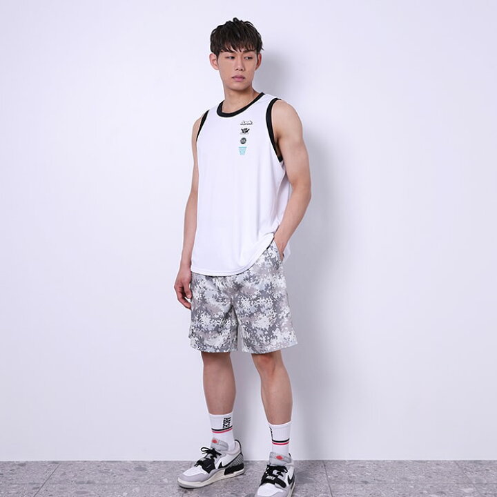 楽天市場】Arch icon tank [DRY]【white】 アーチ バスケ タンクトップ 