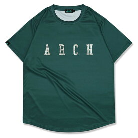 Arch overlap camo tee [DRY]【peacock】 アーチ バスケ 半袖Tシャツ
