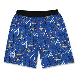 Arch scratched shorts【blue】 アーチ バスケ ショーツ