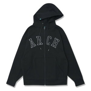 Arch college logo sweat zip parkayblackz A[` oXP XEFbgWbvp[J[