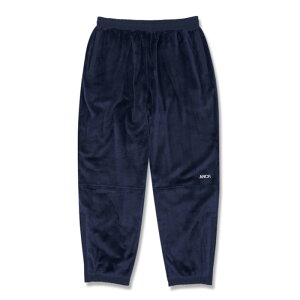 Arch hairy fleece wide pantsynavyz A[` oXP t[XChpc