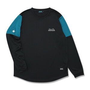 Arch slv switching L/S tee [DRY]�yblack/teal�z �A�[�` �o�X�P ����T�V���c
