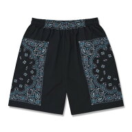 Arch bandana shorts【black】 アーチ バスケ ショーツ