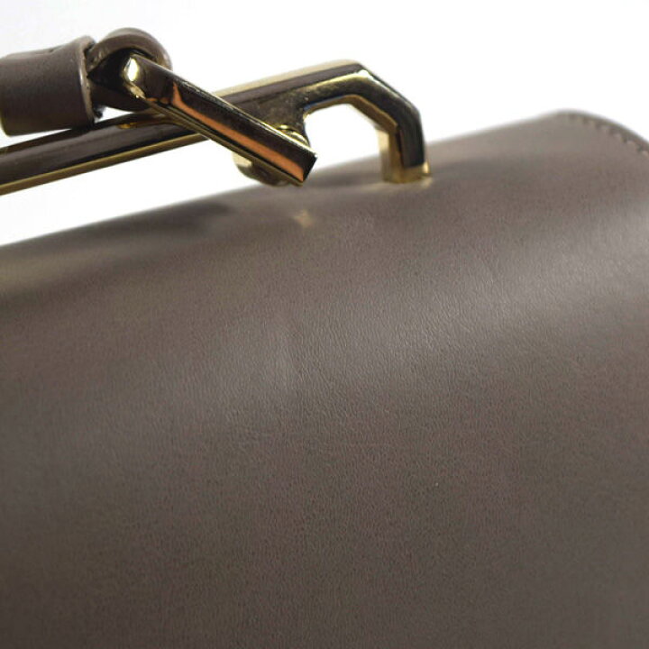 FURLA / フルラ □ ショルダーバッグ レザー グレージュ 向き合う  