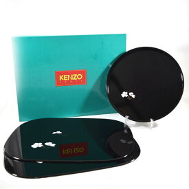 【価格見直し】【2024/04/09】山中塗 / KENZO ◆【漆器】山中塗/KENZO 桜 丸盆・銘々盆(2枚組) すまい 雑貨 ギフト ギフト【中古】