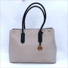 【価格見直し】【2024/03/11】FURLA / フルラ ◆トートバッグ/TESSA/レザー/3層/アイボリー 985601 【バッグ/バック/BAG/鞄/カバン】 レディースファッション【中古】