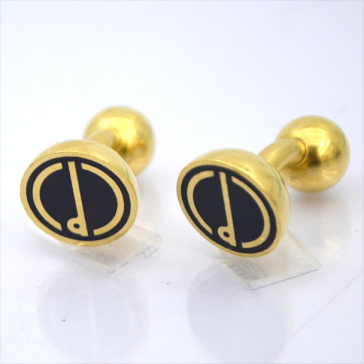 楽天市場】DUNHILL / ダンヒル ◇dロゴ カフス カフスリンク ゴールド 