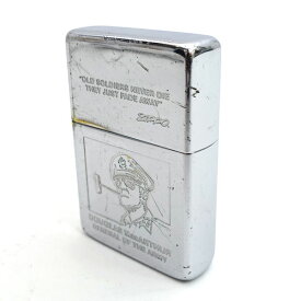 【価格見直し】【2024/02/22】Zippo / ジッポ ◆ダグラス マッカーサー元帥/1986年製/シルバー 【喫煙具/煙草/タバコ/シガレット/ガス/オイル】 メンズファッション【中古】