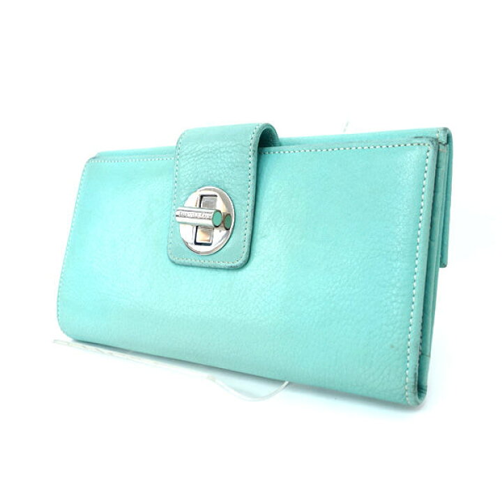 TIFFANY&Co. / ティファニー 財布 長財布 レザー ティファニーブルー 