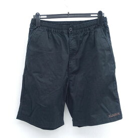 XLARGE / エクストララージ ◆ハーフパンツ/STANDARD LOGO EASY SHORT PANTS 101212031021 【メンズ/MEN/男性/ボーイズ/紳士】 メンズファッション【中古】