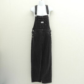 【スーパーSALE】Levis / リーバイス ◆オーバーオール/ ビンテージ/ビックE/ブラック/サイズS 85315-0003 【レディース/ガールズ/LADY/女性/婦人】 【古着】 レディースファッション【中古】