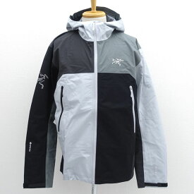 ARCTERYX×BEAMS ◆マウンテンパーカー/Beta Jacket/モノトーン/GORE-TEX/サイズL X000007490010 【メンズ/MEN/男性/ボーイズ/紳士】 メンズファッション【中古】