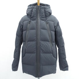 DESCENTE ALLTERRAIN ◆マウンテニアHC ダウンジャケット/水沢ダウン/グレー/サイズS DAMSGK36U 【メンズ/MEN/男性/ボーイズ/紳士】 メンズファッション【中古】