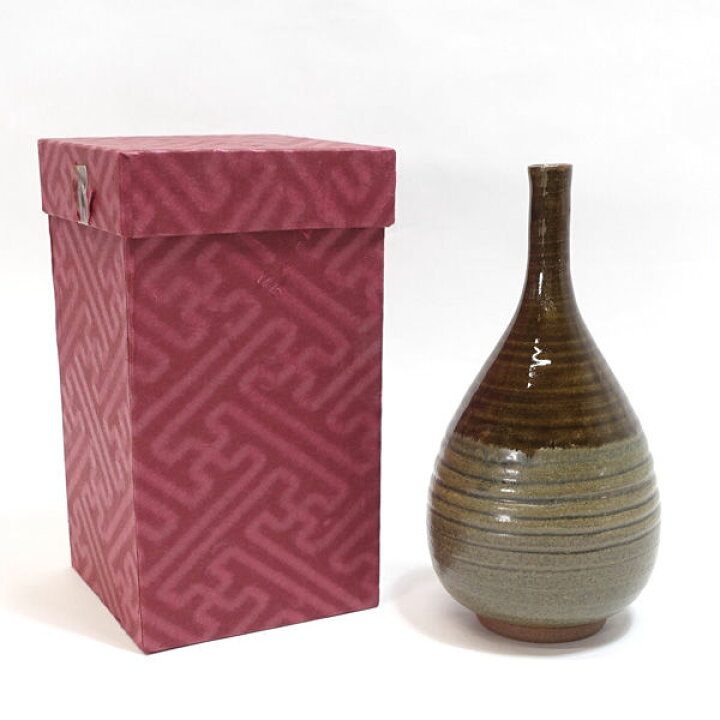 楽天市場】【スーパーSALE】丹波立杭焼 清水千代市作 ◇【花器】丹波立 