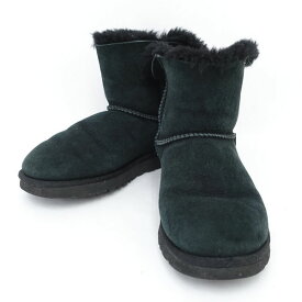 【スーパーSALE】UGG / アグ ◆ミニベイリーボウ ムートンブーツ/ブラック/24cm 1005062 【レディース/ガールズ/LADY/女性/婦人】【靴/クツ/シューズ/SHOES】 レディースファッション【中古】