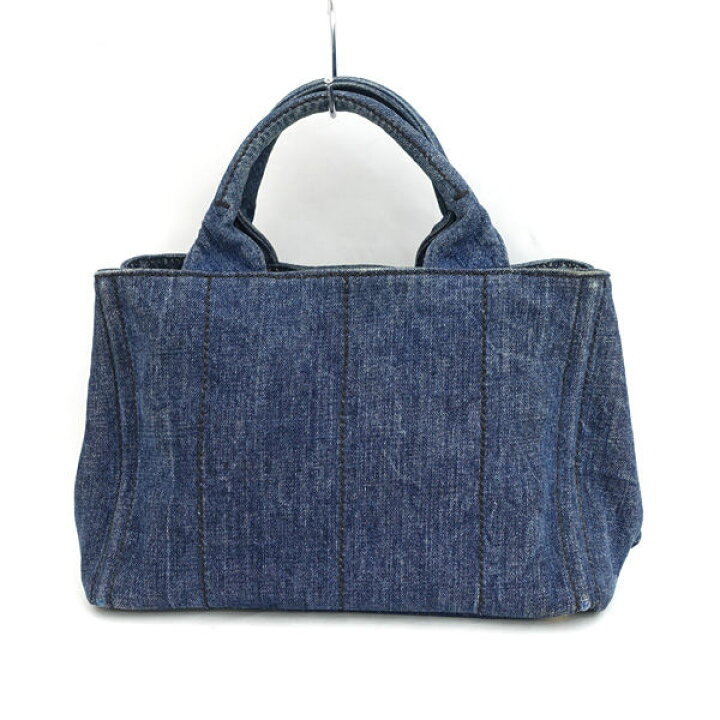 PRADA / プラダ トートバッグ ネイビー ブランド 中古（プラダ PRADA 