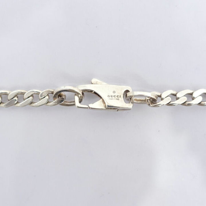 楽天市場】GUCCI / グッチ ◇ネックレス シルバー カットアウトG 喜平  