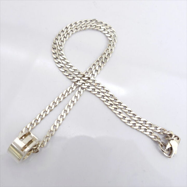 楽天市場】GUCCI / グッチ ◇ネックレス シルバー カットアウトG 喜平  