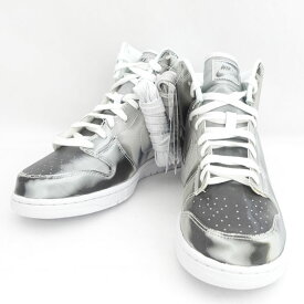 【価格見直し】【2026/06/16】NIKE×CLOT ◆ダンク ハイ/クロット/シルバー/27.5cm/凝結集團/タグ付き DH4444-900 【メンズ/MEN/男性/ボーイズ/紳士】【靴/クツ/シューズ/SHOES】 メンズファッション【中古】