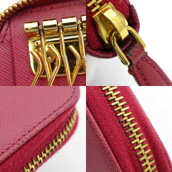 楽天市場】【スーパーSALE】PRADA / プラダ □キーケース レザー 6連 