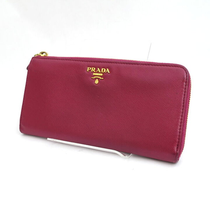 楽天市場】PRADA / プラダ ◇L字ファスナー 長財布 サフィアーノ 