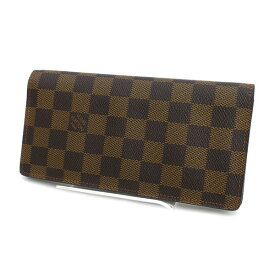 【価格見直し】【2026/06/16】LOUIS VUITTON / ルイヴィトン ◆ポルトフォイユ ブラザ 二つ折り長財布 ダミエ エベヌ N60017 【財布/サイフ/ウォレット/wallet/コイン】 ブランド【中古】