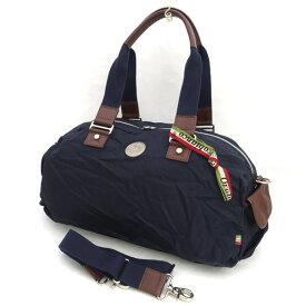 Orobianco / オロビアンコ ■ボストンバッグ 2WAY ショルダー ナイロン ネイビー 【バッグ/バック/BAG/鞄/カバン】 ブランド【中古】