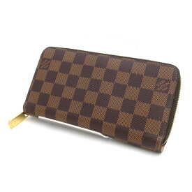【価格見直し】【2026/03/17】LOUIS VUITTON / ルイヴィトン ◆ジッピーウォレット ラウンドファスナー長財布 ダミエ ローズバレリーヌ N60046 【財布/サイフ/ウォレット/wallet/コイン】 ブランド【中古】