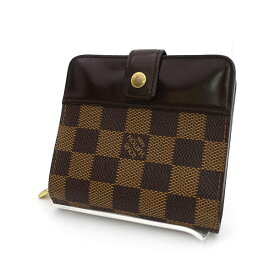 【価格見直し】【2026/03/17】LOUIS VUITTON / ルイヴィトン ◆コンパクトジップ 二つ折り財布 ダミエ コンパクト N61668 【財布/サイフ/ウォレット/wallet/コイン】 ブランド【中古】