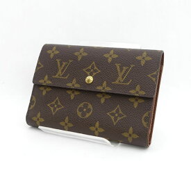 【価格見直し】【2026/03/17】LOUIS VUITTON / ルイヴィトン ◆ポルトトレゾール エテュイ パピエ 三つ折り財布 モノグラム M61202 【財布/サイフ/ウォレット/wallet/コイン】 ブランド【中古】