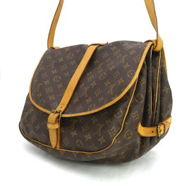 【価格見直し】【2026/04/22】LOUIS VUITTON / ルイヴィトン ◆ソミュール35 ショルダーバッグ モノグラム M42254 【バッグ/バック/BAG/鞄/カバン】 ブランド【中古】