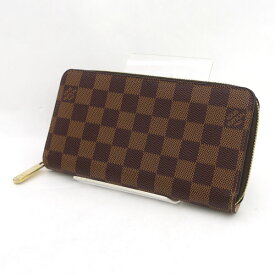 【価格見直し】【2026/04/22】LOUIS VUITTON / ルイヴィトン ◆ジッピーウォレット ラウンドファスナー長財布 ダミエ ローズバレリーヌ N60046 【財布/サイフ/ウォレット/wallet/コイン】 ブランド【中古】