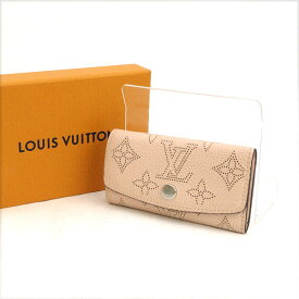 【価格見直し】【2026/05/18】LOUIS VUITTON / ルイヴィトン ◆モノグラム マヒナ キーケース ミュルティクレ 4 ジャスミンピンク M82760 【KEY/キー/鍵】 ブランド【中古】